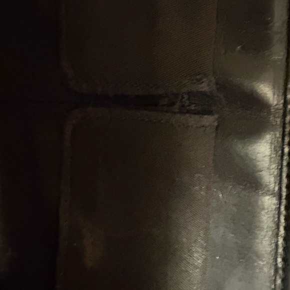 Roots Black Leather Briefcase - Picture 8 of 13